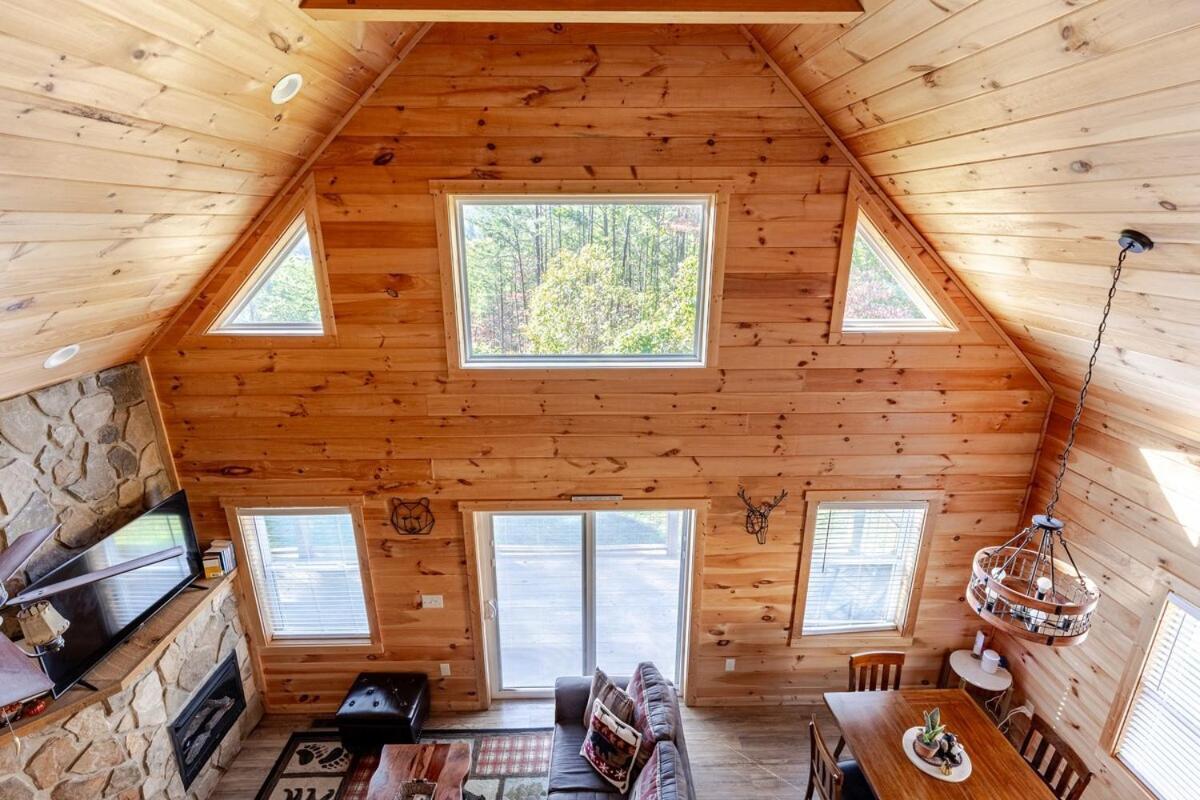 Twin Oaks Cabin Bryson City Exteriör bild
