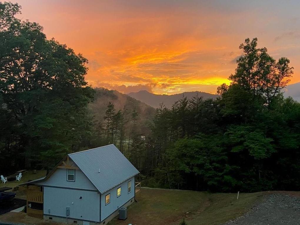 Twin Oaks Cabin Bryson City Exteriör bild