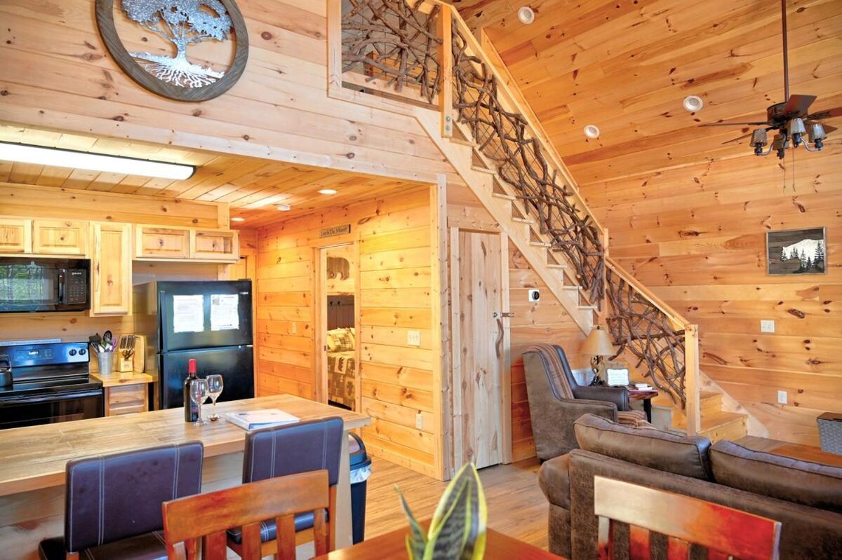 Twin Oaks Cabin Bryson City Exteriör bild
