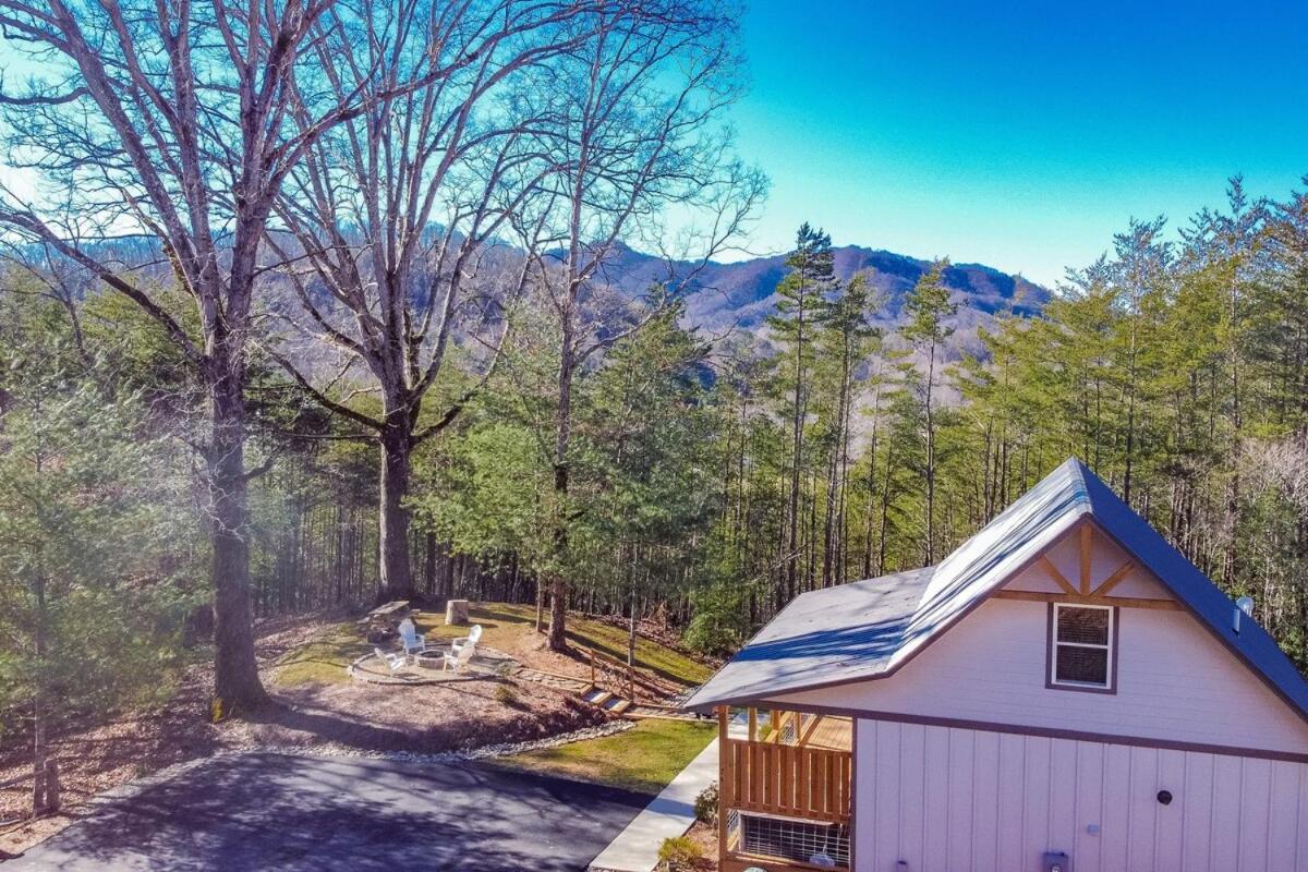 Twin Oaks Cabin Bryson City Exteriör bild