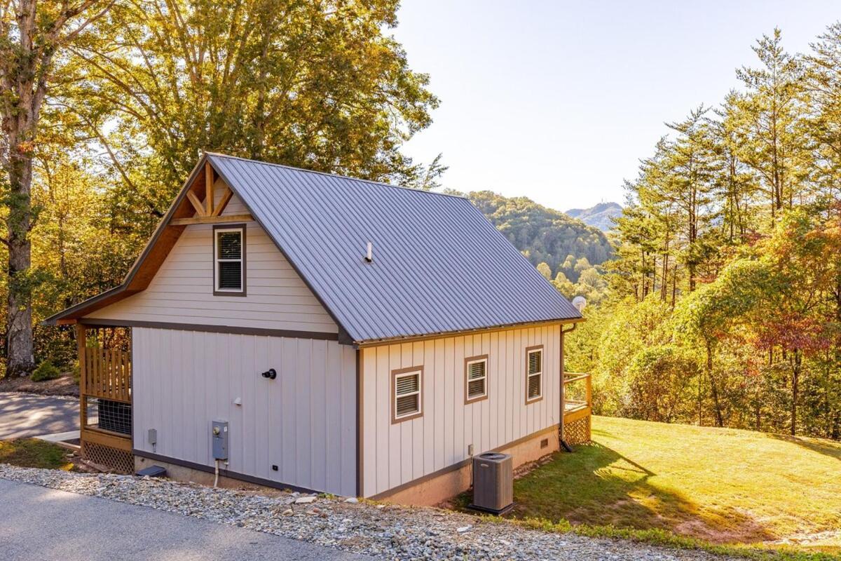Twin Oaks Cabin Bryson City Exteriör bild