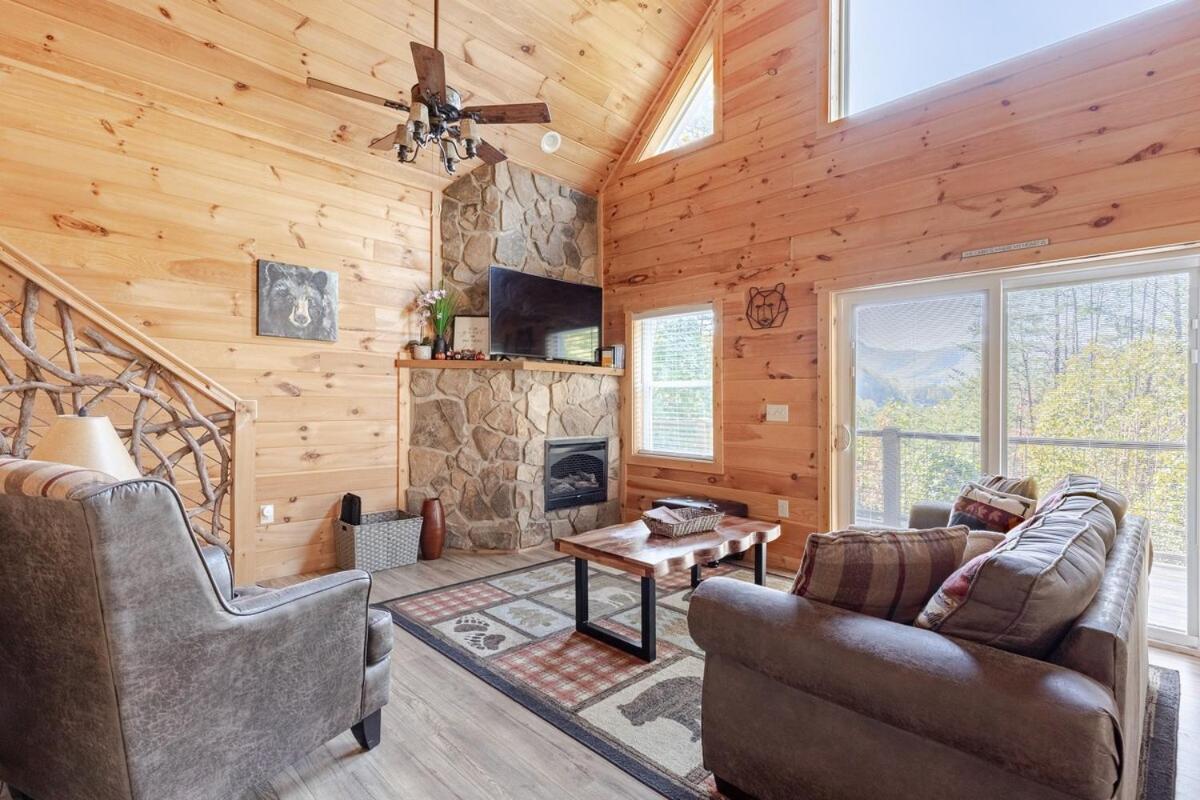 Twin Oaks Cabin Bryson City Exteriör bild