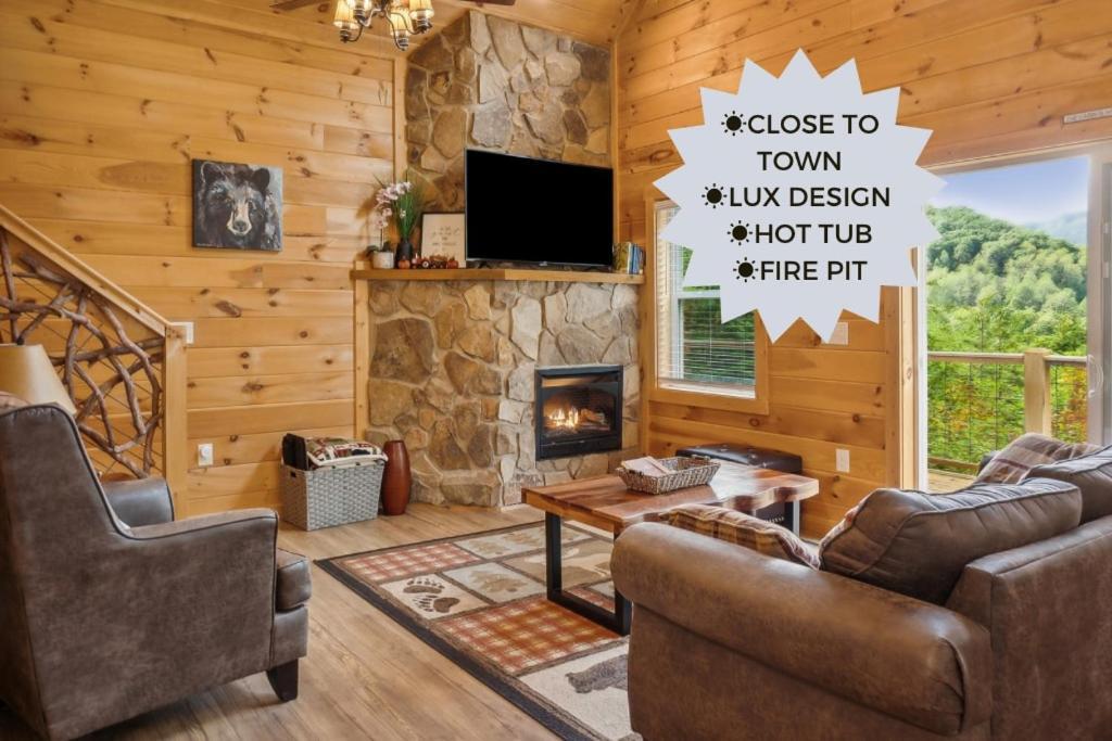 Twin Oaks Cabin Bryson City Exteriör bild