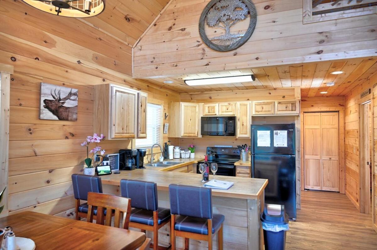 Twin Oaks Cabin Bryson City Exteriör bild