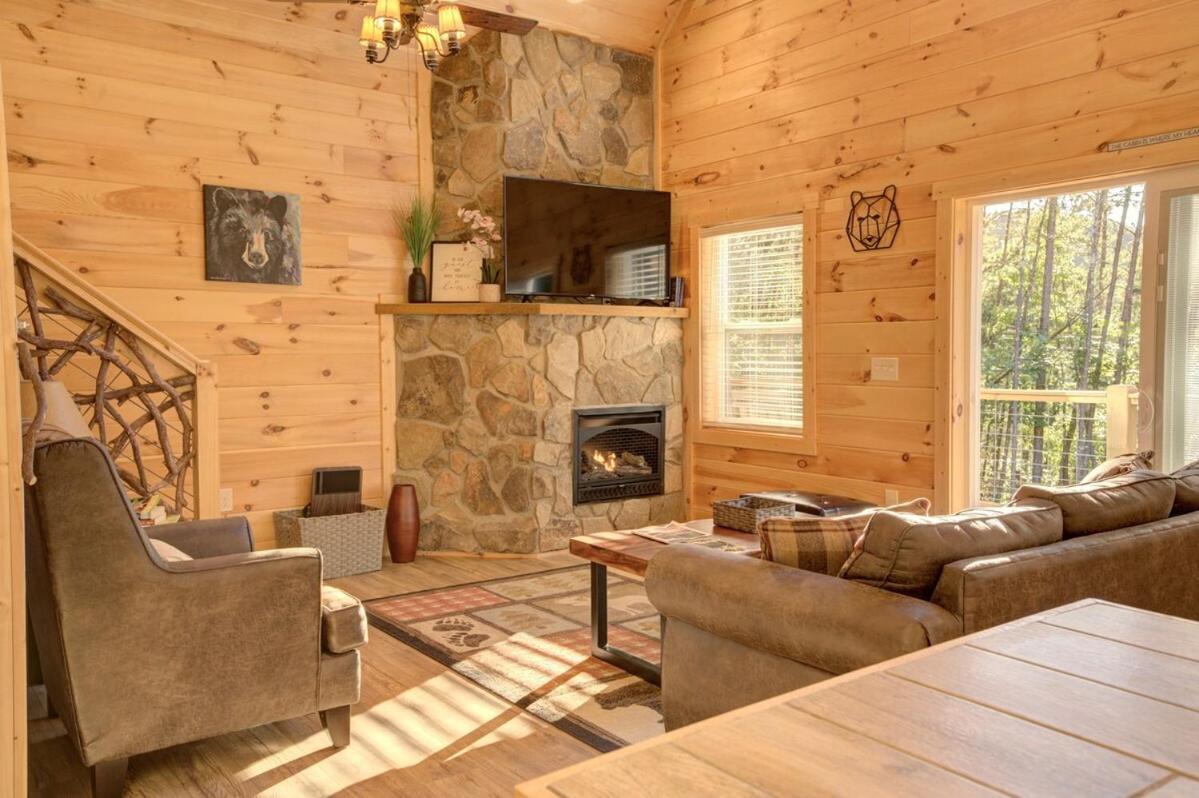 Twin Oaks Cabin Bryson City Exteriör bild