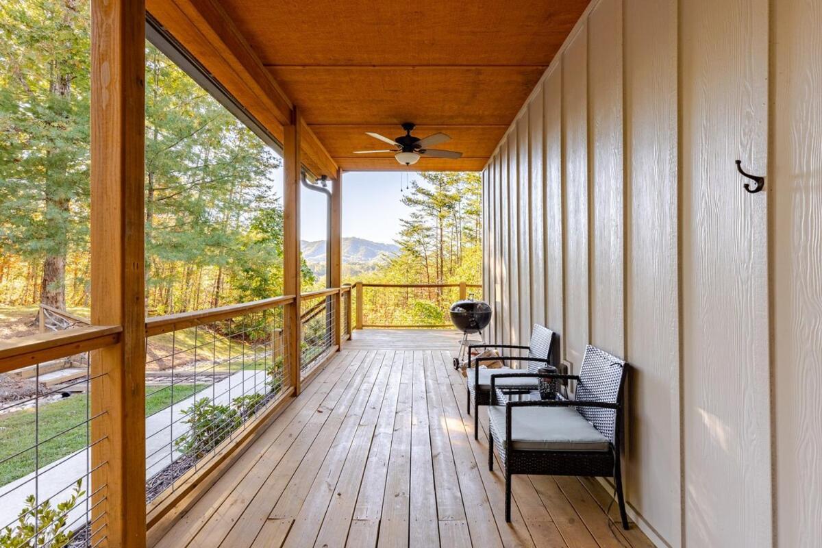 Twin Oaks Cabin Bryson City Exteriör bild