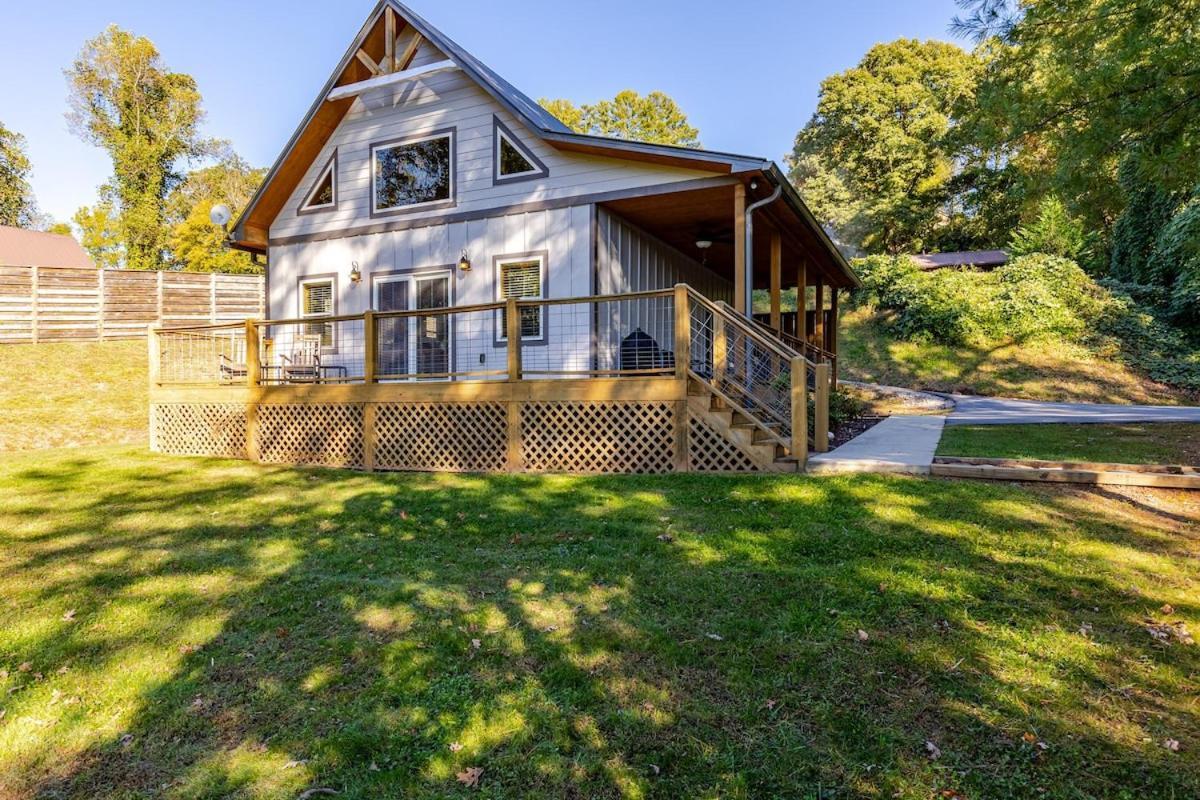 Twin Oaks Cabin Bryson City Exteriör bild