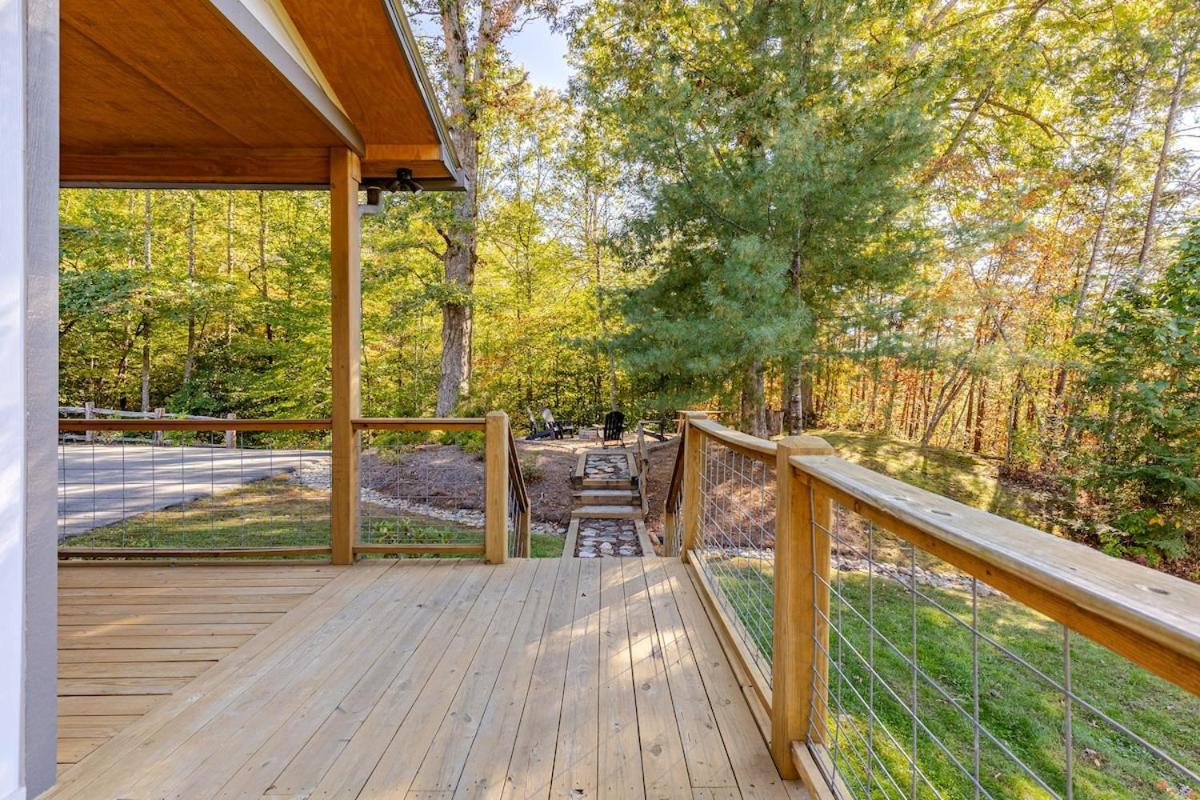 Twin Oaks Cabin Bryson City Exteriör bild